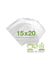 100 sacchetti sottovuoto 15x20 - 100,