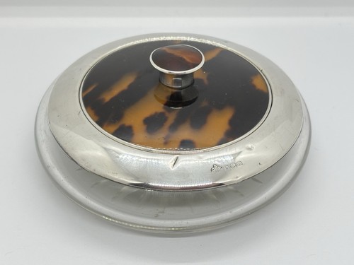 Antico vaso polvere vetro