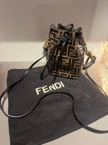 Fendi mon tresor zucca bucket - tresor,