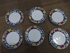 SERVIZIO PIATTI DA DOLCI BUITONI pubblicità ceramica No Richard ginori Faenza 