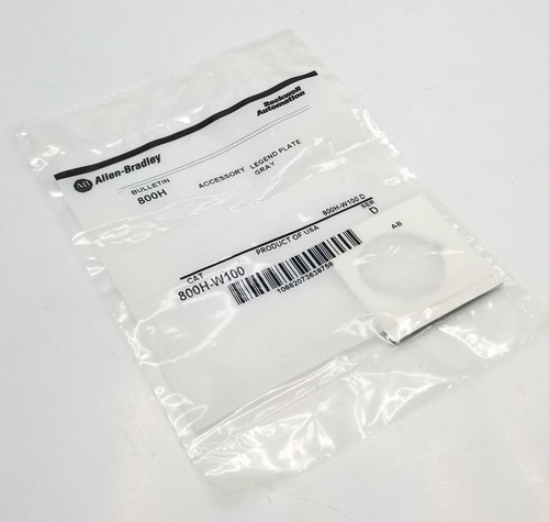 Allen bradley 800h - 800h-w100, legend