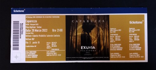 Biglietto concerto caparezza - concerto,