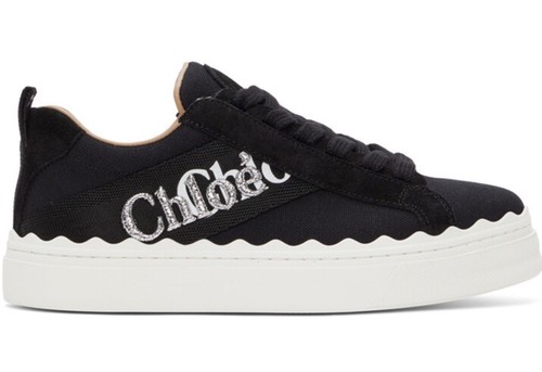 Sneakers chloe nere - sneakers, tela