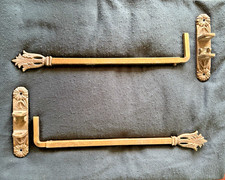 ANTICA COPPIA ASTE PER TENDE