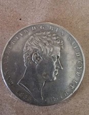 Moneta argento lire - moneta, 1835