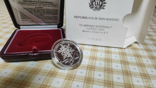 San marino moneta - san, 5