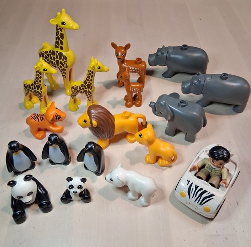 Lego duplo zoo - duplo, animali