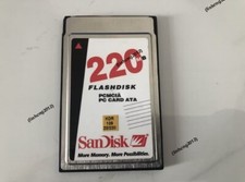 SCHEDA PC SANDISK 220MB PCMCIA ATA FLASH CARD 68PIN