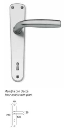 Coppia maniglia porte interne - coppia,