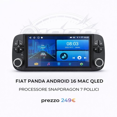 Autoradio fiat panda - fiat, android
