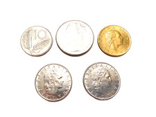 MONETE ITALIANE - LOTTO DI 5 -