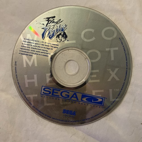 Final fight sega solo - cd,