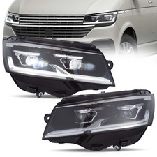 2 fari VLAND full led per VW Multivan T6.1 Van 2019-23 giallo indicatori di direzione