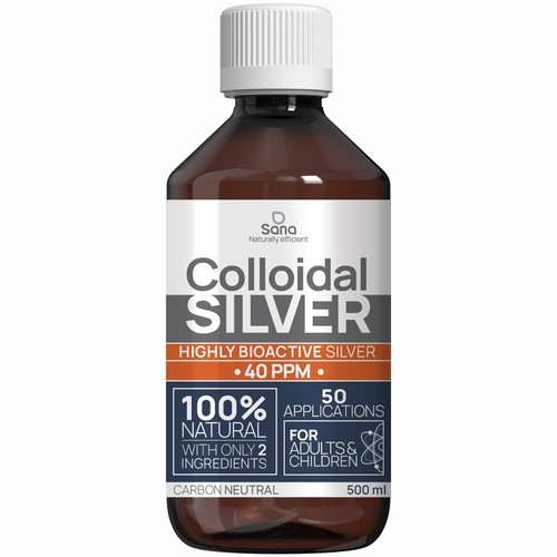 Argento colloidale ppm 500 - ppm,