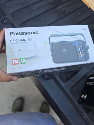 Panasonic 2400d radio fm - panasonic, rf-2400d