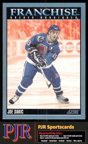 Joe sakic 1992 score - sakic, 1992-93
