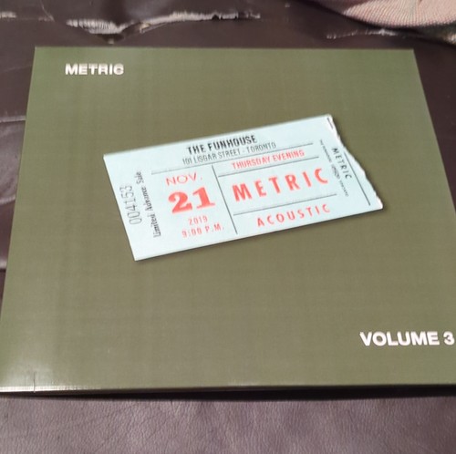 Metric volume acoustic - 3,