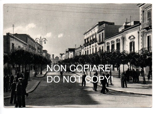 Cartolina cerignola via - cerignola,