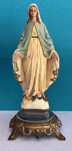Statuetta gesso pieno con - statuetta,