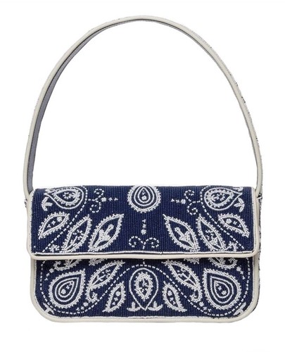 Borsa bandana staud - tommy, blu