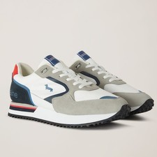 Scarpa Harmont&Blaine In Camoscio Colorblock