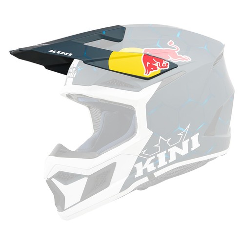 Kini red bull visor mx3 - red,