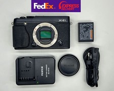 Fujifilm X Series X-E1 16,3 megapixel fotocamera reflex digitale - nero (solo corpo)