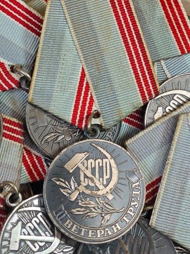 Medaglia originale sovietica - medaglia,
