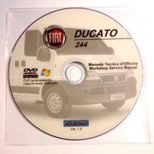 DVD MANUALE OFFICINA FIAT DUCATO 244 2.0 16V.-2.0 JTD 8V-2.3 JTD 16V-2.8 JTD 8V