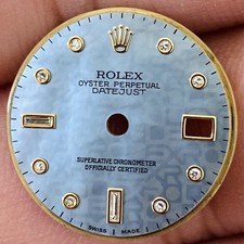 Quadrante mop blu Rolex da
