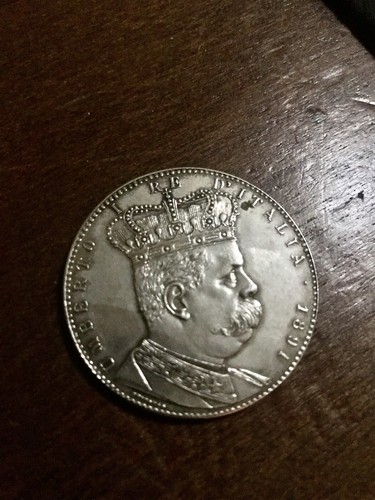 Moneta lire tallero - tallero, colonia