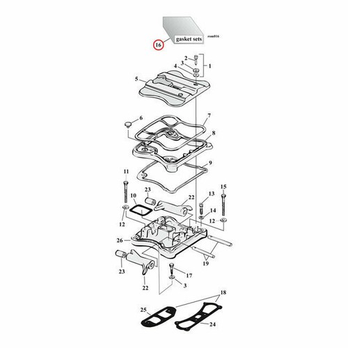 Kit guarnizioni coperchi - kit,