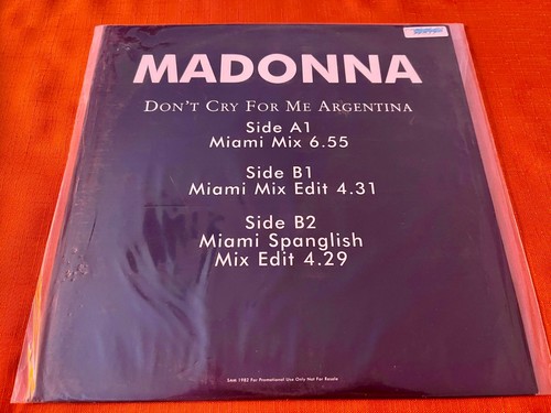 Madonna rare promo vinyl - madonna,