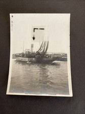 Viareggio,canale,rimorchiatore,magazzini,1900,fascismo,animata,foto Originale