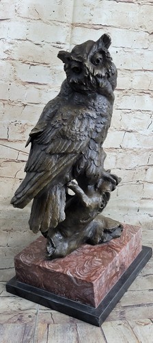Grande statua gufo in - statua,
