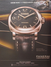 Pubblicità Advertising Clipping 2014 OROLOGIO WATCH PANERAI RADIOMIR 1940