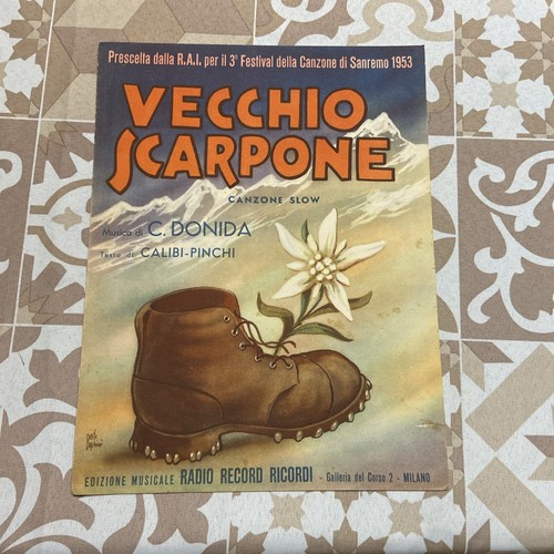 Spartito musicale vecchi - spartito,