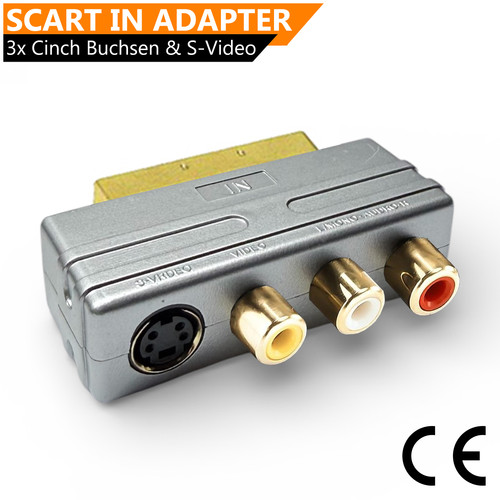 Adattatore scart 2x - tv,