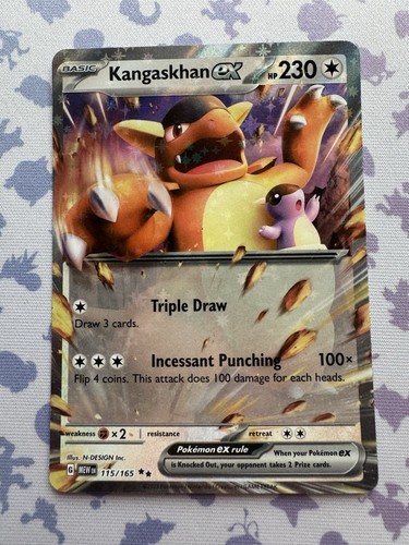 Kangaskhan 115 165 - ex,