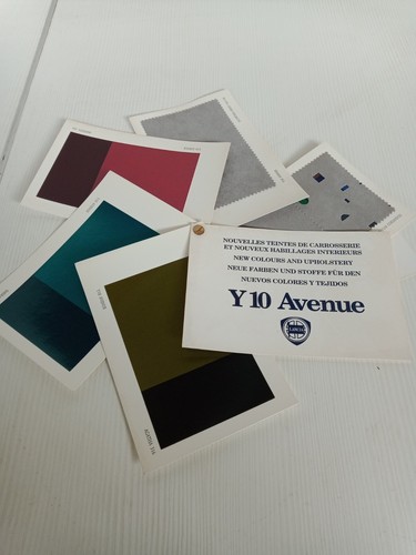 Tabella colori interni - +p,
