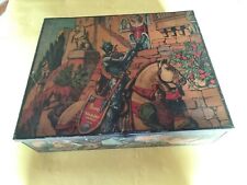 Vecchia scatola latta  VENCHI UNICA TALMONE Fantasia TORINO collezione