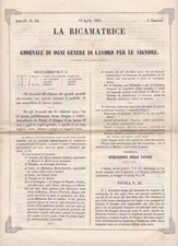 La ricamatrice. Giornale di