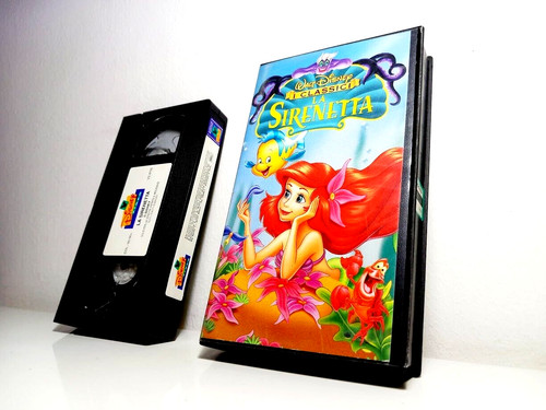 Sirenetta animazione vhs - -,