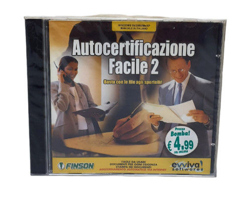 Rom autocertificazione - cd-rom,