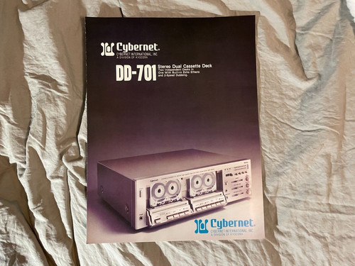 Cybernet 701 stereo dual - cybernet,