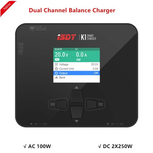 Isdt dual channel balance - isdt, k1