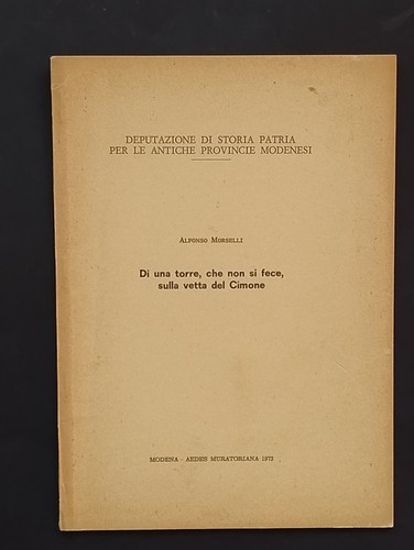 Morselli una torre che - una,