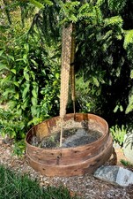 Antico setaccio primitivo per