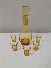 Servizio Vetro Ambrato Liquore