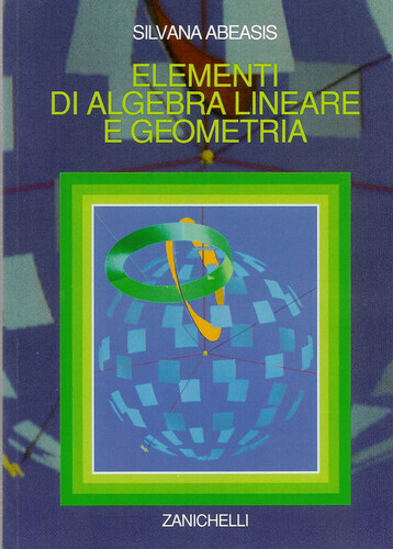 Elementi algebra lineare e - elementi, di